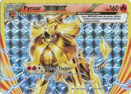 XY Steam Siege - Pyroar BREAK