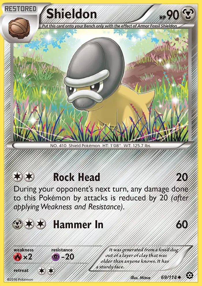 XY Steam Siege - Shieldon