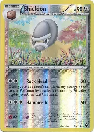 XY Steam Siege - Shieldon Reverse