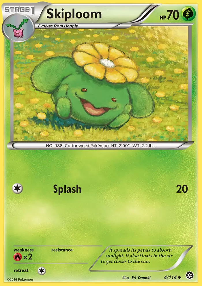 XY Steam Siege - Skiploom