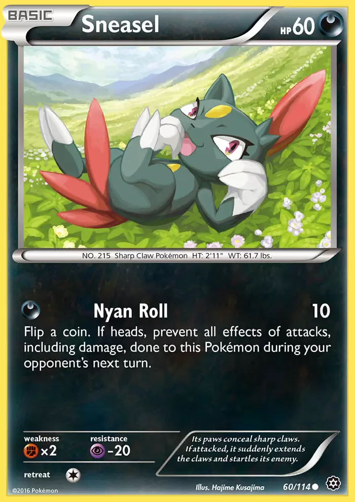 XY Steam Siege - Sneasel