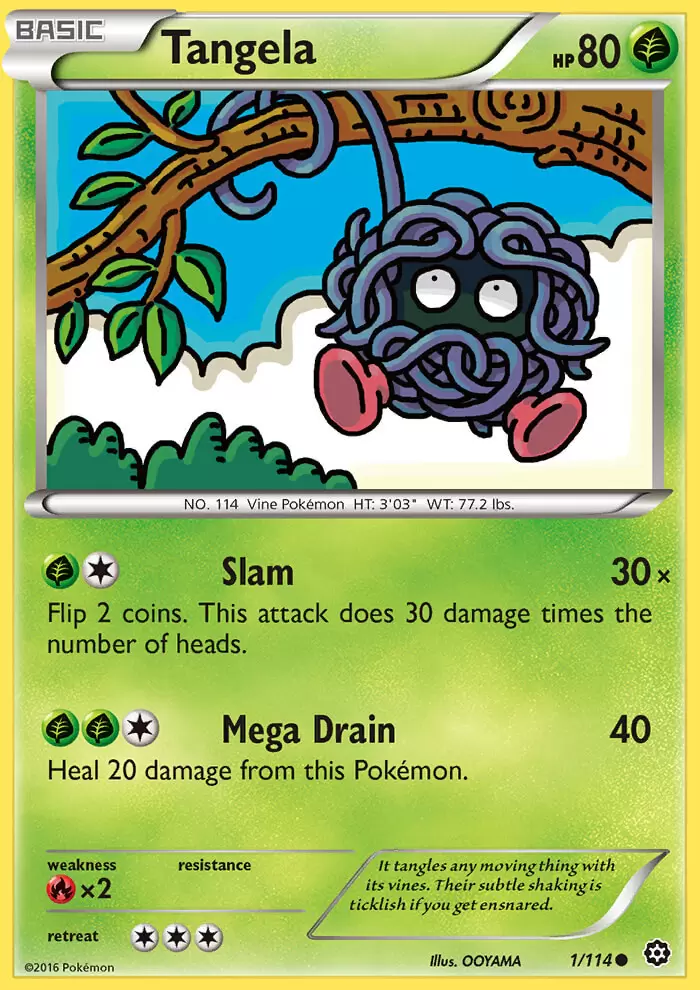 XY Steam Siege - Tangela
