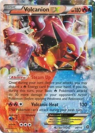XY Steam Siege - Volcanion EX