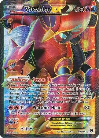 XY Steam Siege - Volcanion EX