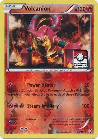 XY Steam Siege - Volcanion Reverse Pokemon League