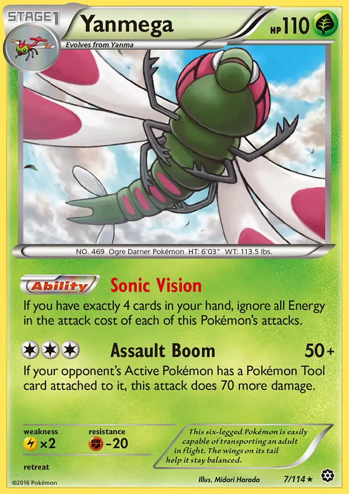 XY Steam Siege - Yanmega
