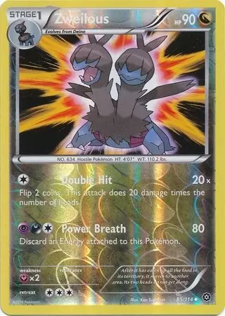 XY Steam Siege - Zweilous Reverse