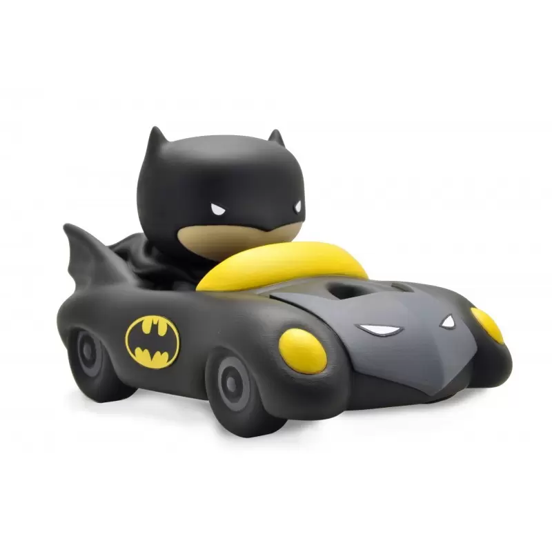 DC Comics Plastoy - Tirelire CHIBI Batman et la Batmobile