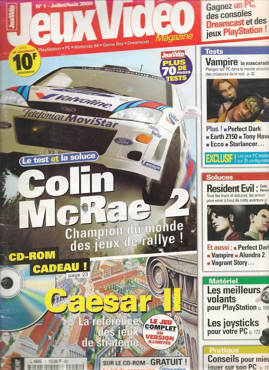 Jeux Video Magazine - Jeux video Magazine n°1