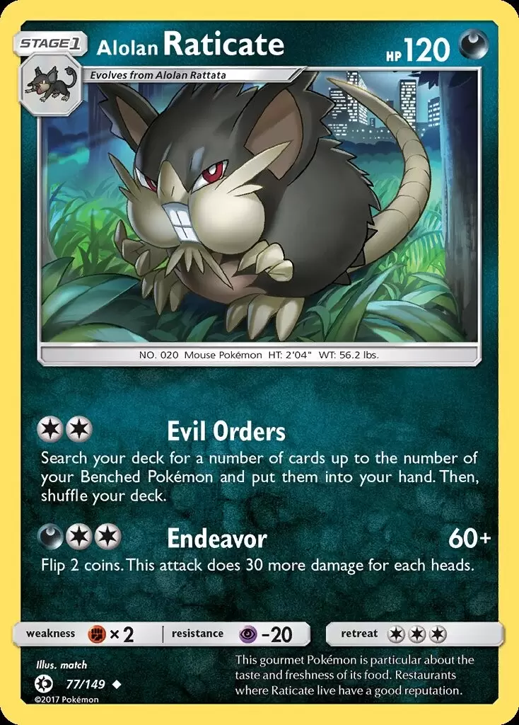 Sun & Moon - Alolan Raticate