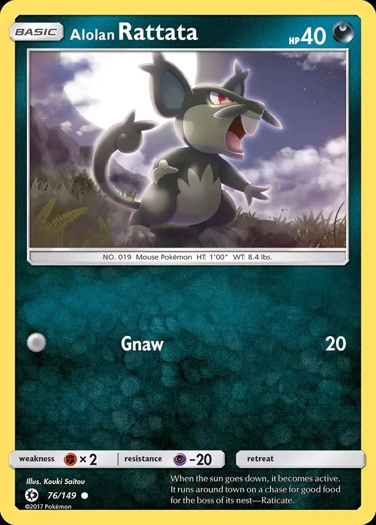 Sun & Moon - Alolan Rattata