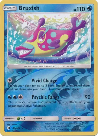 Sun & Moon - Bruxish Reverse