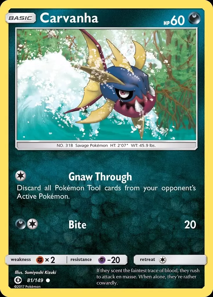 Sun & Moon - Carvanha