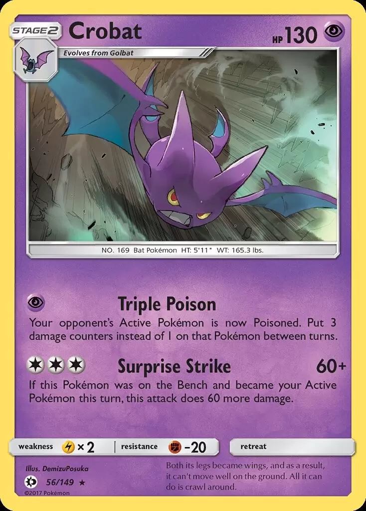 Sun & Moon - Crobat
