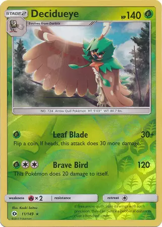 Sun & Moon - Decidueye Reverse