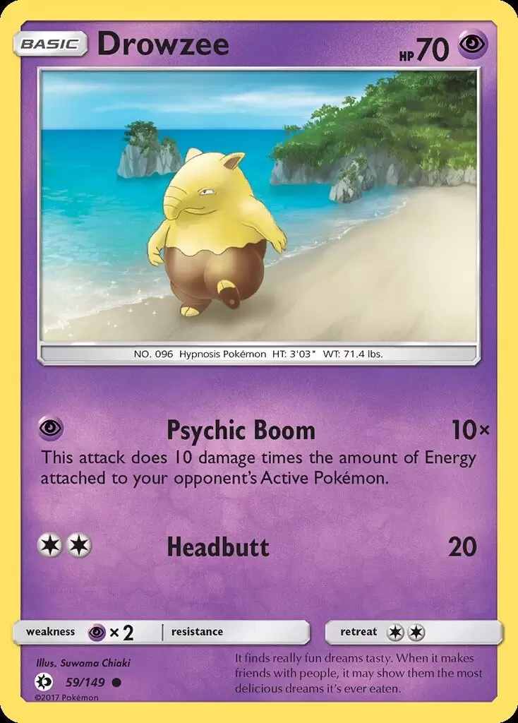 Sun & Moon - Drowzee
