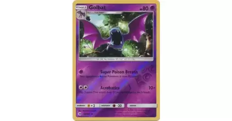 Golbat Reverse - Sun & Moon Pokémon card 55/149