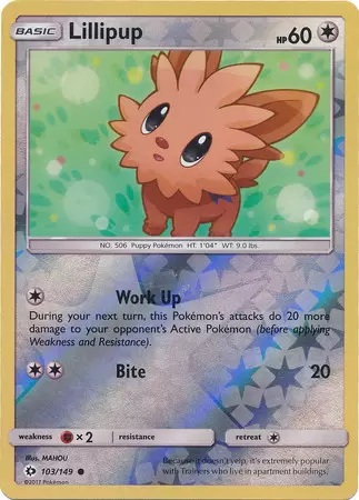 Sun & Moon - Lillipup Reverse