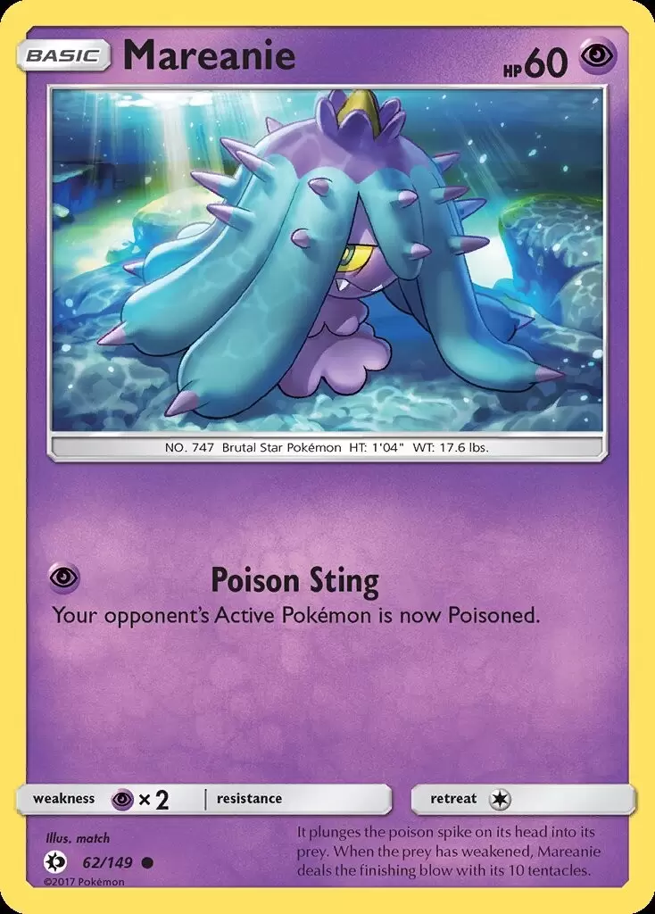 Sun & Moon - Mareanie