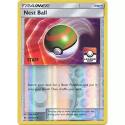 Nest Ball Reverse Pokemon League Staff