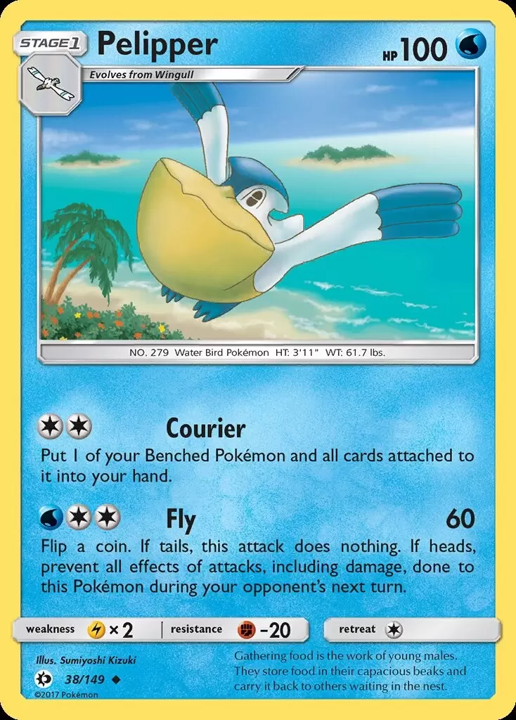 Sun & Moon - Pelipper