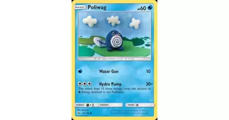 Poliwag Sun Moon Pokemon Card 30 149