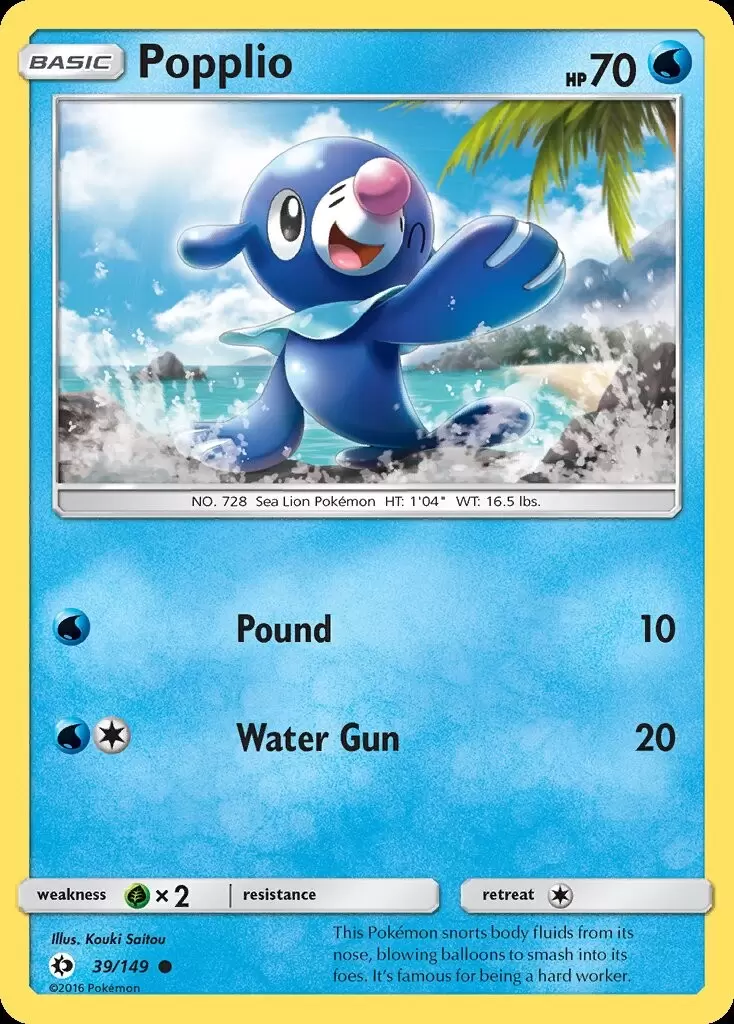 Sun & Moon - Popplio