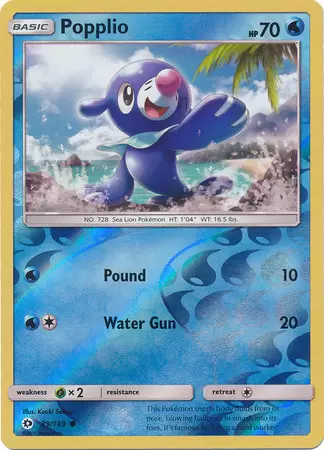 Sun & Moon - Popplio Reverse