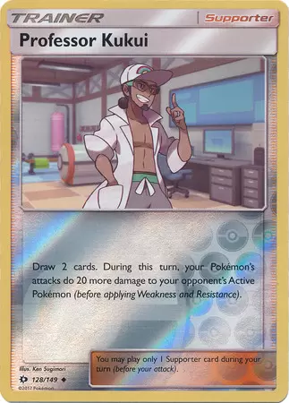 Sun & Moon - Professor Kukui Reverse