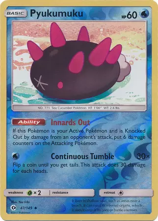 Sun & Moon - Pyukumuku Reverse