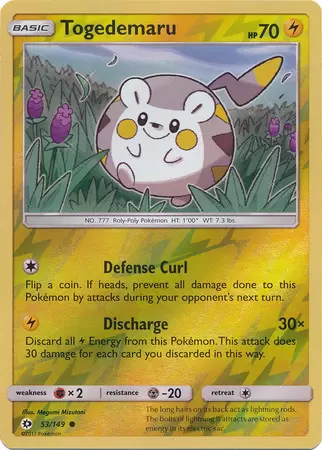 Sun & Moon - Togedemaru Reverse