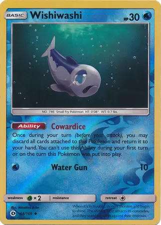Sun & Moon - Wishiwashi Reverse