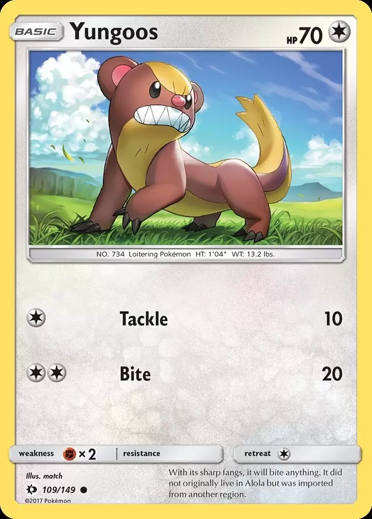 Sun & Moon - Yungoss