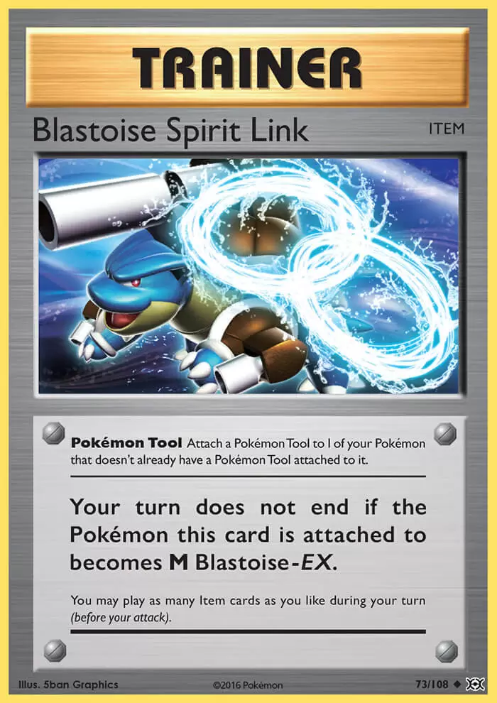 XY Evolutions - Blastoise Spirit Link