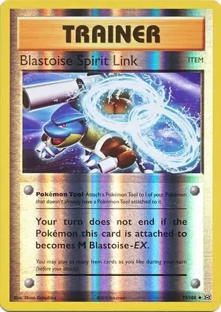 XY Evolutions - Blastoise Spirit Link Reverse