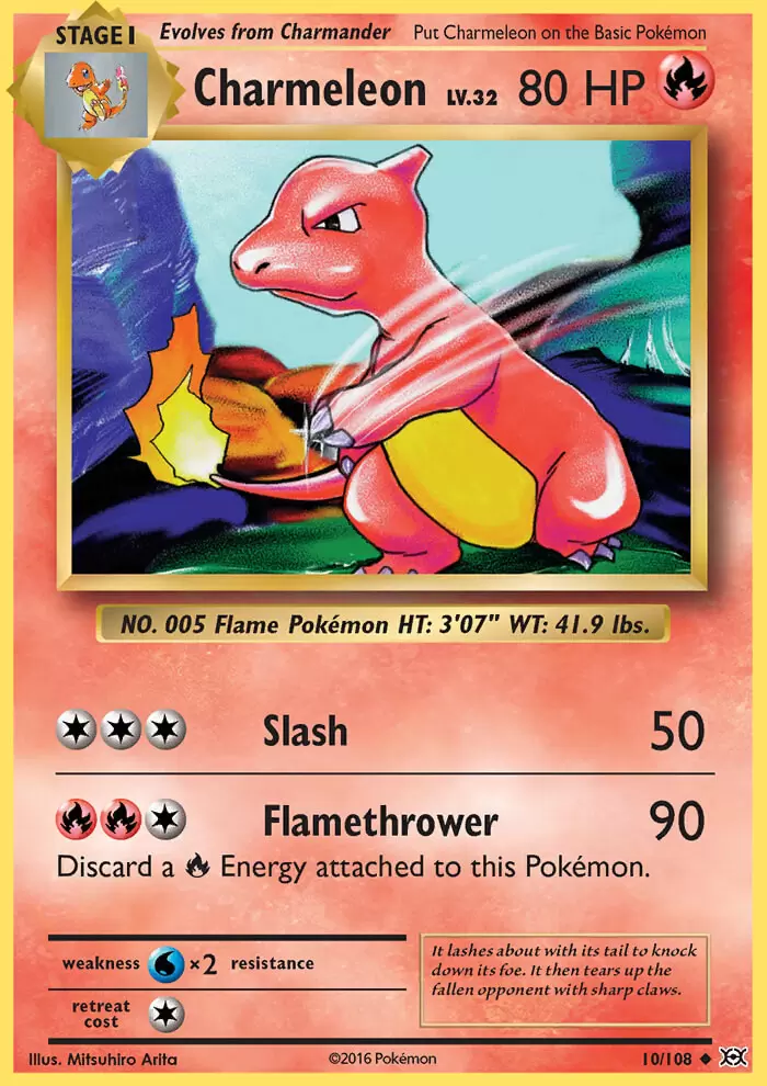 XY Evolutions - Charmeleon