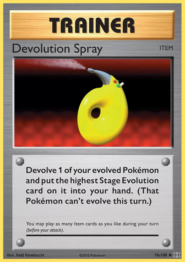 XY Evolutions - Devolution Spray