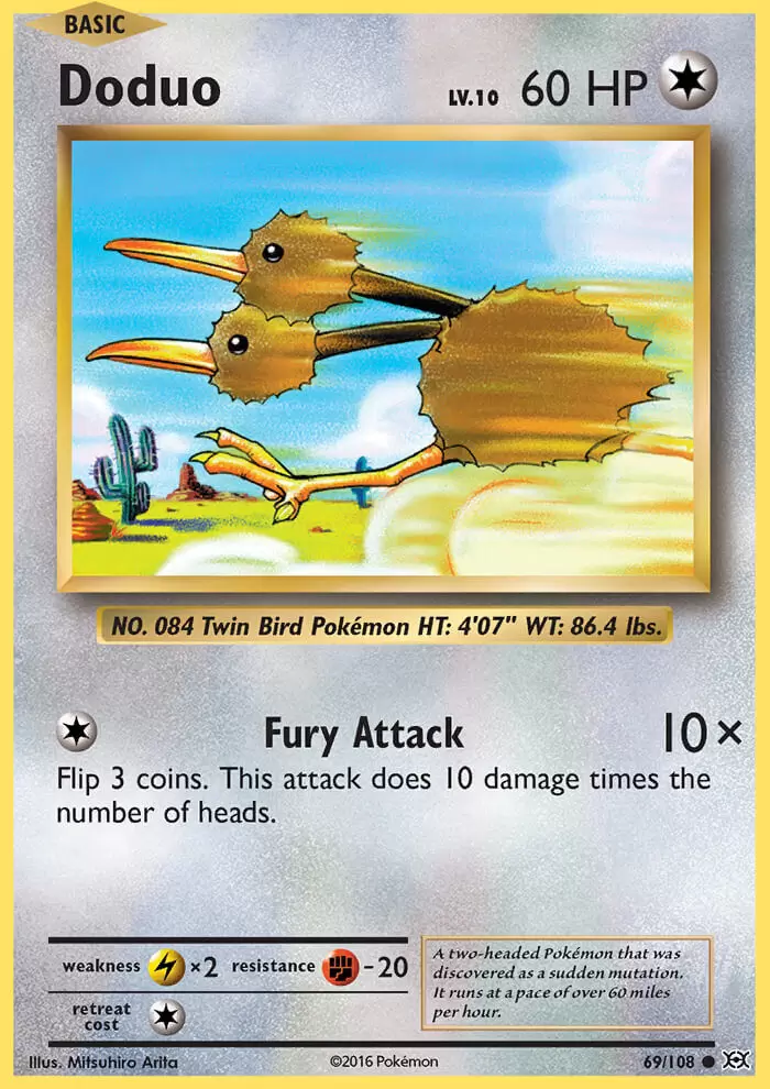XY Evolutions - Doduo