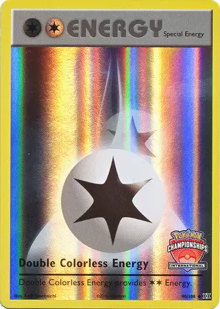 XY Evolutions - Double Colorless Energy Reverse International Championships