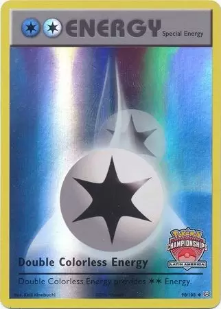XY Evolutions - Double Colorless Energy Reverse Latin America Championships