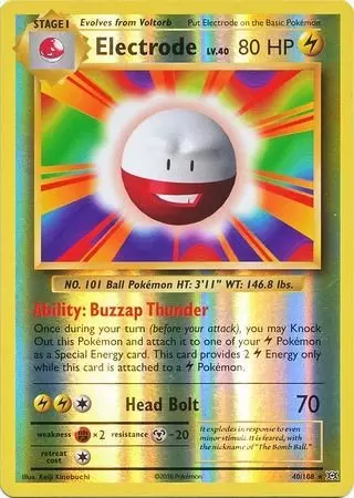 Voltorb - XY: Evolutions Reverse Holo - Pokemon