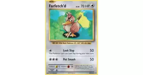 Pokemon Karte TCG XY Evolution Nr. 68/108 Farfetch'd englisch