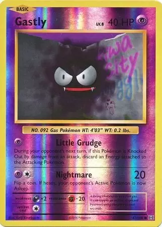 XY Evolutions - Gastly Reverse