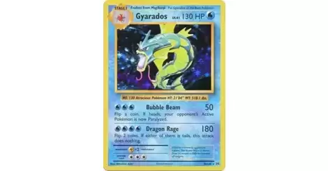 Gyarados Holo - carte Pokémon anglaise 34/108 XY Evolutions