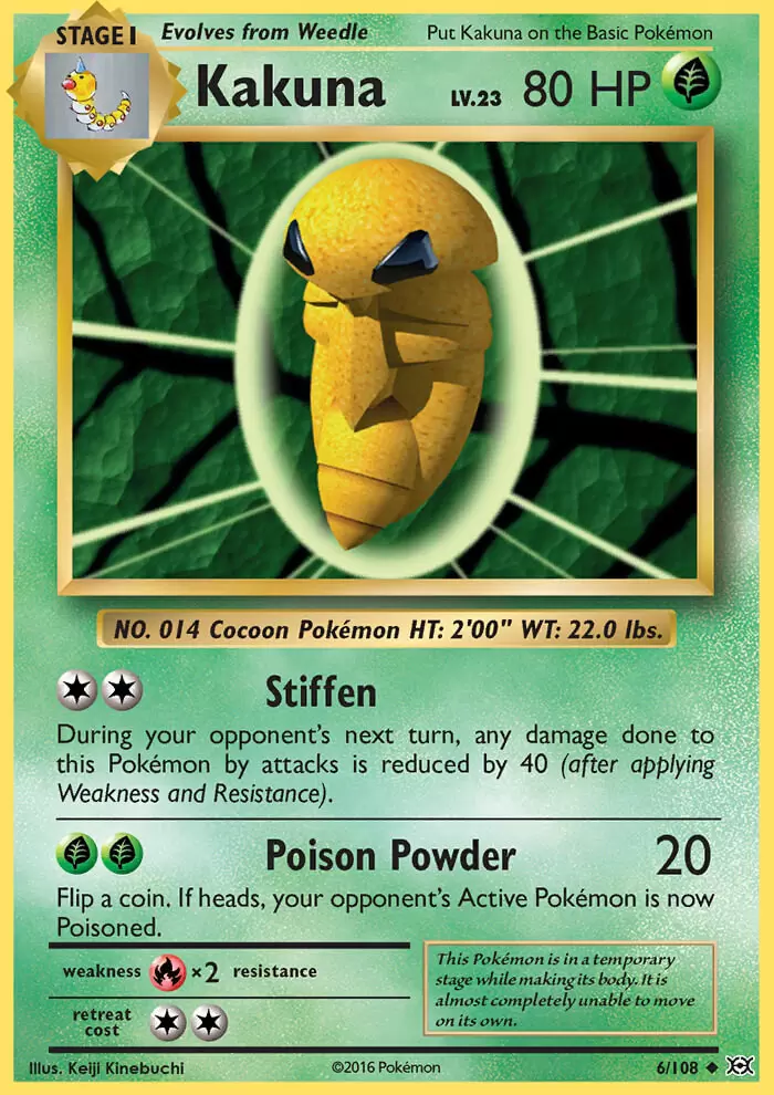 XY Evolutions - Kakuna