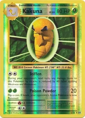 XY Evolutions - Kakuna Reverse
