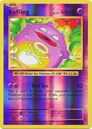 XY Evolutions - Koffing Reverse