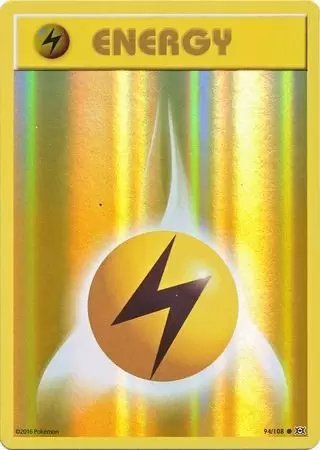 XY Evolutions - Lightning Energy Reverse