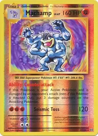 XY Evolutions - Machamp Reverse