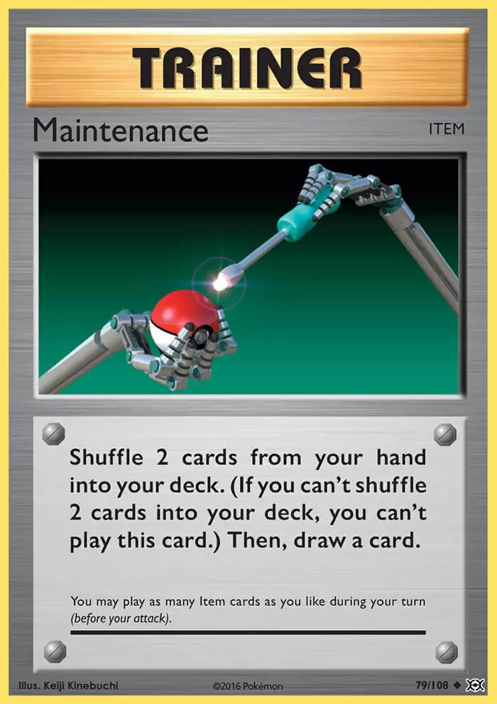 XY Evolutions - Maintenance